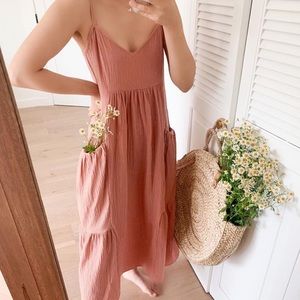 Sun painting the sky dress